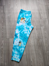 Load image into Gallery viewer, Blue Dog Tie Dyed Joggers
