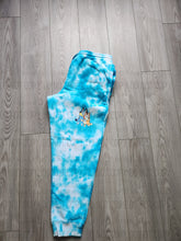 Load image into Gallery viewer, Blue Dog Tie Dyed Joggers