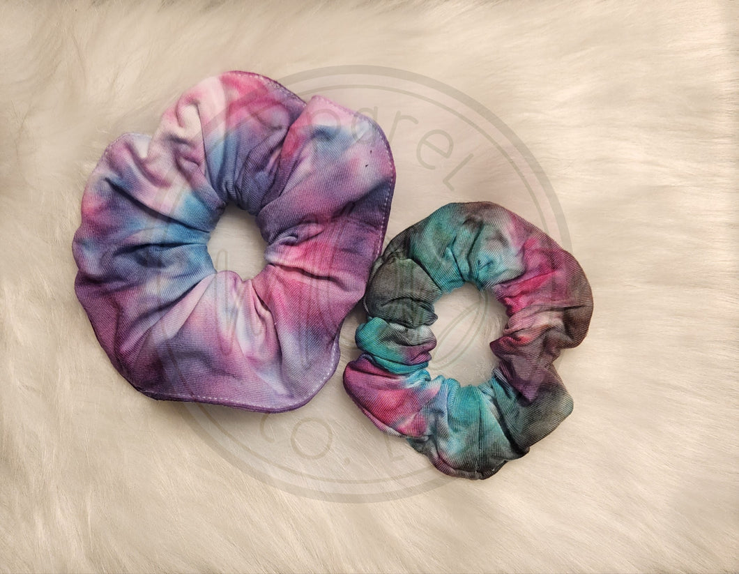 Dyed Cotton Oversized Scrunchie